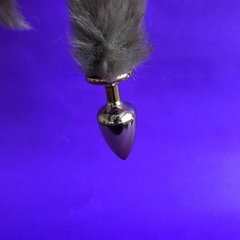 Plug Anal Raposa com Rabão 50cm -  Uh La La Sex Shop Em Cuiabá 