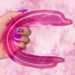 Prótese Macia Golfinho em Jelly Cirúrgico para Dupla Penetração -  Uh La La Sex Shop Em Cuiabá 