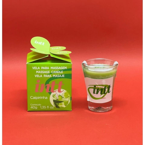 Vela Hidratante Caipirinha Allumer para Massagem Comestível 40g Intt