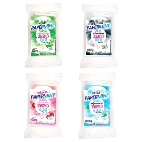 Papermint - Lâmina para Oral com Sabores