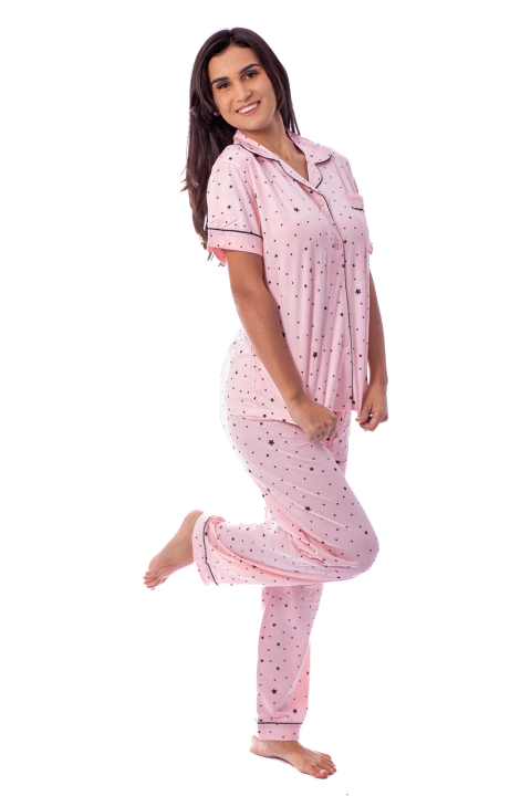 Pijama de Inverno Estrelas