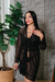 Robe Tule Manga longa