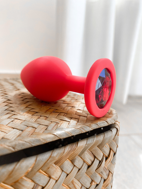 Plug Anal M em Silicone - comprar online