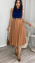 SAIA MIDI ANTONIA CARAMELO - comprar online