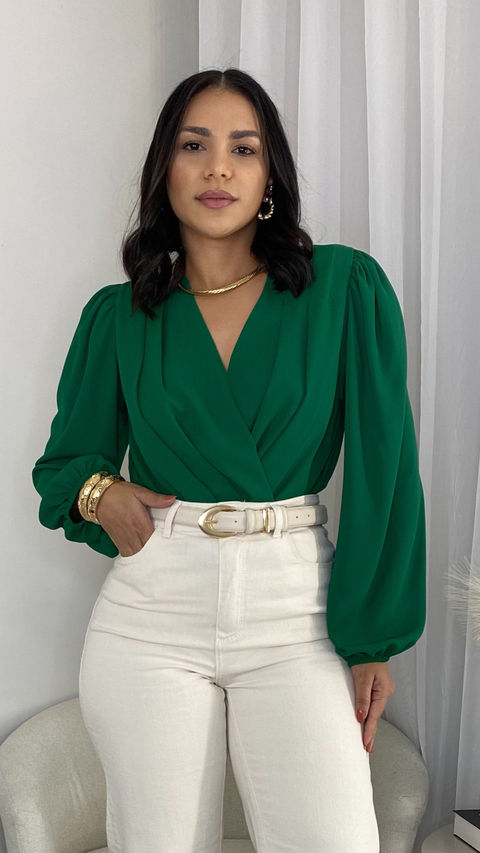 CAMISA BODY JOANA VERDE