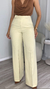 CALÇA VALENTINA BEGE PALHA - By Carola Rodrigues - Moda Feminina 
