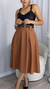 SAIA MIDI ANTONIA CARAMELO - comprar online