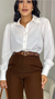 CAMISA FEMININA LILY BRANCA - comprar online