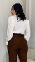 CAMISA FEMININA LILY BRANCA - By Carola Rodrigues - Moda Feminina 