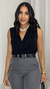BLUSA BODY KAMILLA PRETO - By Carola Rodrigues - Moda Feminina 