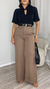 CALÇA ALFAIATARIA SELENA MARROM - comprar online