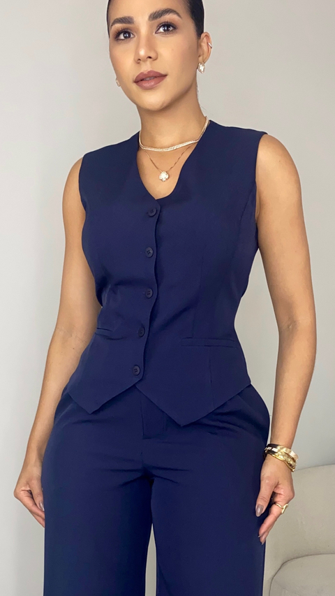 COLETE ALFAIATARIA VALENTINA MARINHO - comprar online