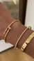 BRACELETE PREGO DOURADO - loja online