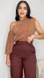 BLUSA ISADORA CAPUCCINO