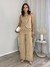COLETE ALFAIATARIA SELENA BEGE - By Carola Rodrigues - Moda Feminina 