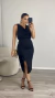 BLUSA REGATA MORGANA PRETA - By Carola Rodrigues - Moda Feminina 