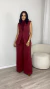 MAX COLETE ALONGADO CLARICE CEREJA - By Carola Rodrigues - Moda Feminina 