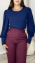 BLUSA GREICY AZUL MARINHO na internet