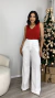 CALÇA ALFAIATARIA VALENTINA OFF WHITE - loja online