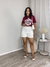 CAMISETA BASIC FASHION CEREJA - comprar online