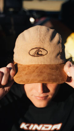 Gorra 5 paneles Cord Snow '00 beige - comprar online