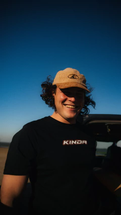 Imagen de Gorra 5 paneles Cord Snow '00 beige