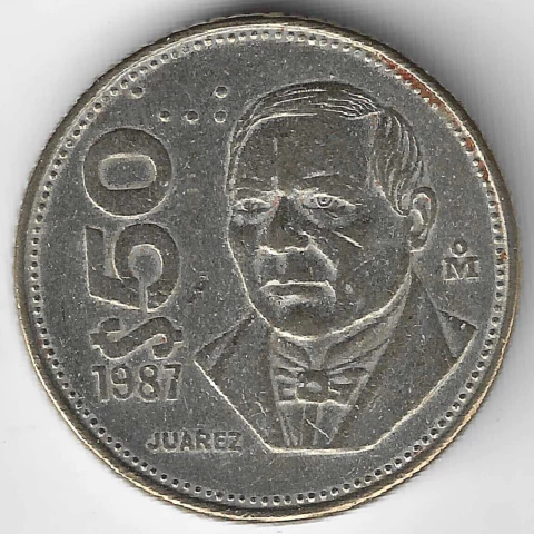 México, 50 Pesos (Benito Carcía) - 1987 - comprar online
