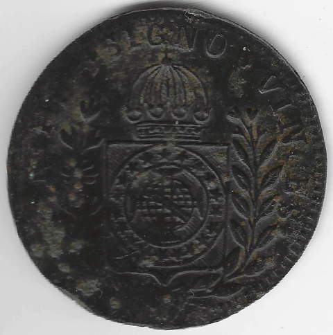 Brasil, 20 Réis (Dom Pedro I) - comprar online