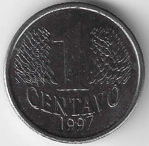 Brasil, 1 Centavo (Batida Dupla) - 1997 - comprar online