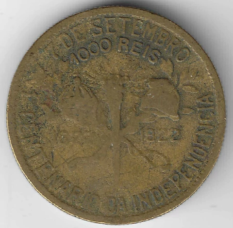 Brasil, 1000 Réis (Centenário da Independência) - 1922 - comprar online