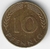 Alemanha, 10 Pfennig - 1950F - comprar online