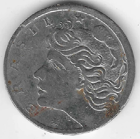 Brasil, 2 Centavos (Deslocamento de Disco) - 1969 - comprar online