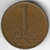 Holanda, 1 Cent (Juliana) - 1966 na internet