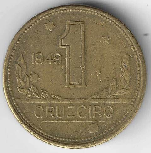 Brasil, 1 Cruzeiro - 1949 - comprar online