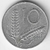 Itália, 10 Liras - 1954