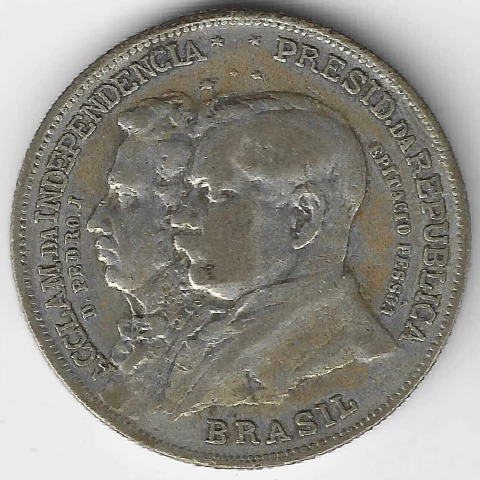 Brasil, 2000 Réis (Centenário da Independência) - 1922 - comprar online