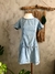 Vestido jeans mescla