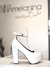 Sapato branco vivnil salto alto - NINA MELANINA Boutique BRECHÓ
