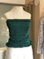 Blusa top verde - loja online