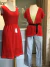 Vestido midi tricot vermelho - comprar online