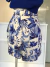 Short floral azul - Farm - NINA MELANINA Boutique BRECHÓ