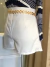 Short branco alfaiatado - NINA MELANINA Boutique BRECHÓ