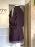 Vestido roxo "FRAN" mangas amplas - loja online