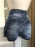 Short jeans cintura média com barra dobrada - VIDE BULA - loja online