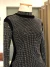 Vestido preto "SAMARA" com cintilância - comprar online