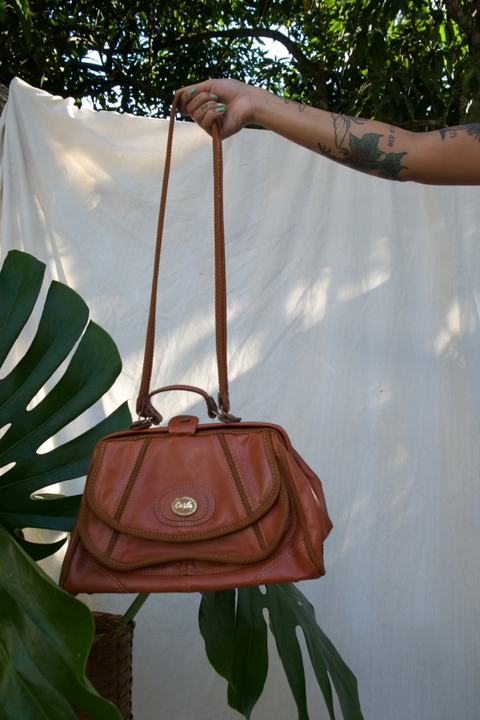 bolsa caramelo vintage