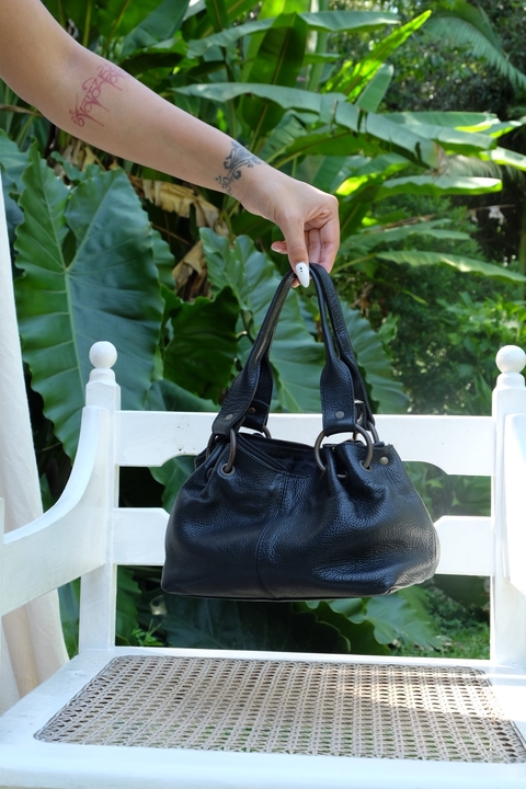 mini bag couro