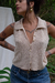 Blusa Areia gola