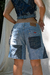 Bermuda jeans UPCYCLE #07 - comprar online