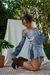Corset com luvas UPCYCLE #06 - comprar online